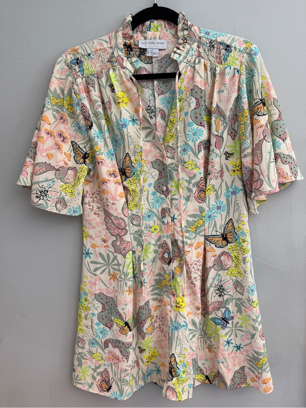 Never Fully Dressed English Garden Romper, Size 8